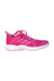 A Pink Sneakers from Adidas in size 11Y for girl. (Front View)