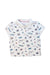 A White Short Sleeve Polos from Tommy Hilfiger in size 2T for girl. (Front View)