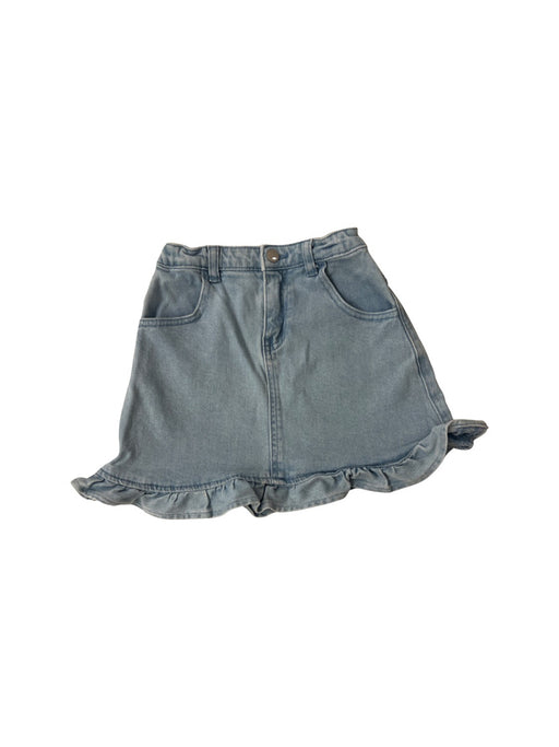 A Blue Short Skirts from Seed in size 8Y for girl. (Front View)