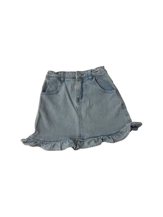 A Blue Short Skirts from Seed in size 8Y for girl. (Front View)