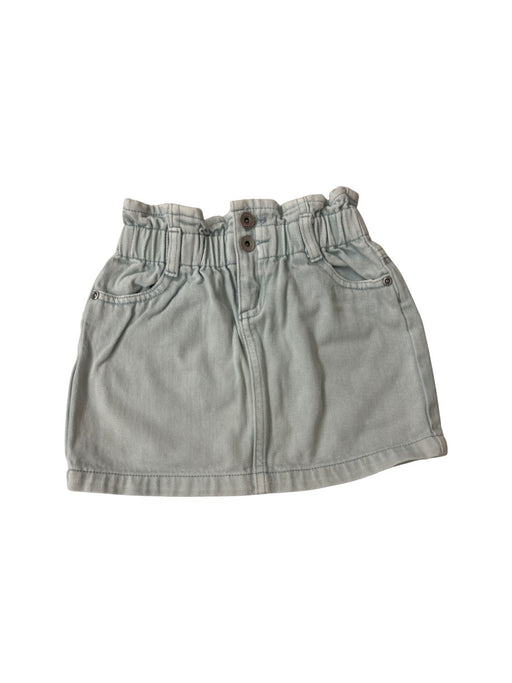 A Blue Short Skirts from Seed in size 6T for girl. (Front View)