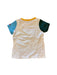 A White Short Sleeve T Shirts from Miki House in size 6T for boy. (Back View)