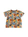 A Multicolour Short Sleeve T Shirts from Miki House in size 6T for boy. (Back View)