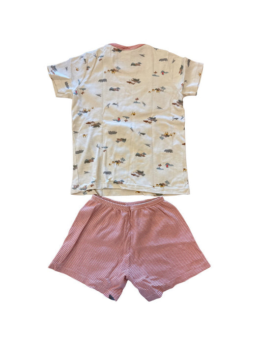 A Beige Pyjama Sets from Petit Bateau in size 6T for neutral. (Back View)
