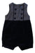 A Black Sleveless Rompers from Nicholas & Bears in size 3-6M for boy. (Front View)