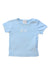 A Blue Short Sleeve T Shirts from Agnes b. in size 0-3M for boy. (Front View)