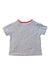 A Grey Short Sleeve T Shirts from La Compagnie des Petits in size 3-6M for boy. (Back View)