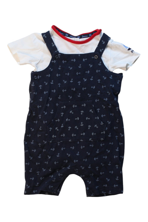 A Multicolour Sleeveless Rompers from J by Jasper Conran in size 6-12M for boy. (Front View)