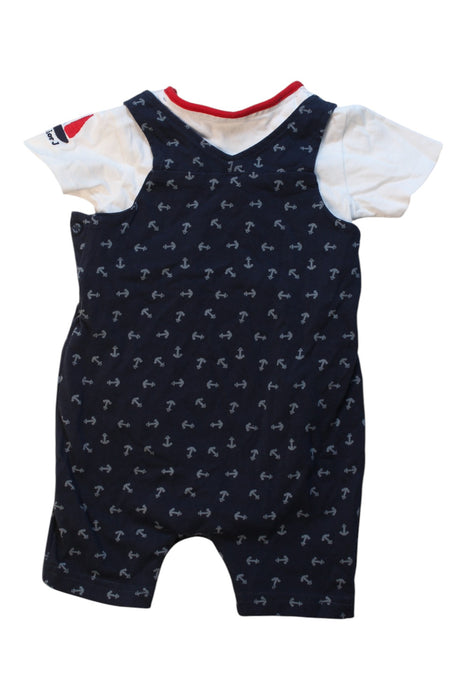 A Multicolour Sleeveless Rompers from J by Jasper Conran in size 6-12M for boy. (Back View)