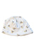 A White Winter Hats from Ralph Lauren in size 6-12M for boy. (Front View)