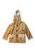 A Beige Coats from BEAMS in size 3T for girl. (Front View)