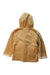 A Beige Coats from BEAMS in size 3T for girl. (Back View)