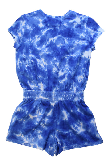 A Blue Short Sleeve Rompers from Polo Ralph Lauren in size 6T for girl. (Back View)