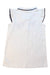 A White Sleeveless Polos from Tommy Hilfiger in size 4T for girl. (Back View)