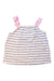 A Multicolour Sleeveless Tops from Tommy Hilfiger in size 7Y for girl. (Back View)