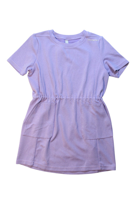 A Purple Short Sleeve Dresses from Moody Tiger in size 8Y for girl. (Front View)