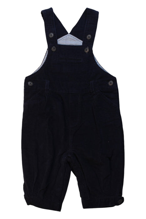 A Black Long Overalls from Jacadi in size 6-12M for boy. (Front View)