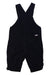 A Black Long Overalls from Jacadi in size 6-12M for boy. (Back View)