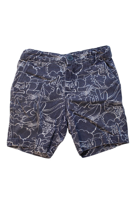 A Navy Shorts from Kenzo in size 6T for boy. (Front View)