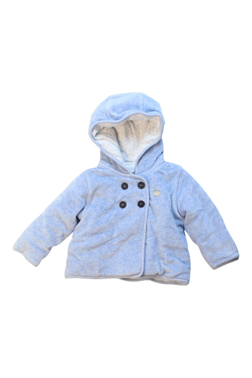 A Blue Puffer/Quilted Coats & Outerwear from Armani Baby in size 3-6M for boy. (Front View)