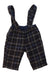 A Navy Long Overalls from Siseo Olive in size 0-3M for boy. (Front View)