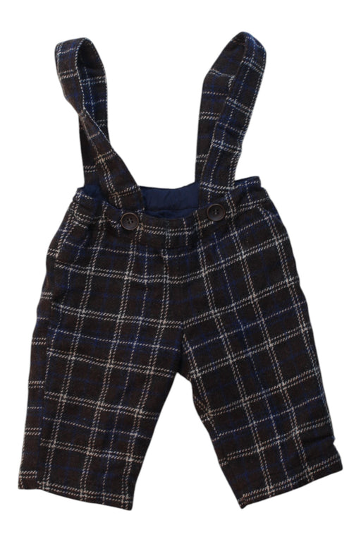 A Navy Long Overalls from Siseo Olive in size 0-3M for boy. (Front View)