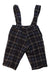 A Navy Long Overalls from Siseo Olive in size 0-3M for boy. (Back View)