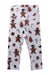 A White Leggings from Hebe in size 3-6M for neutral. (Front View)