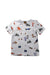 A White Short Sleeve T Shirts from Hebe in size 6T for neutral. (Front View)