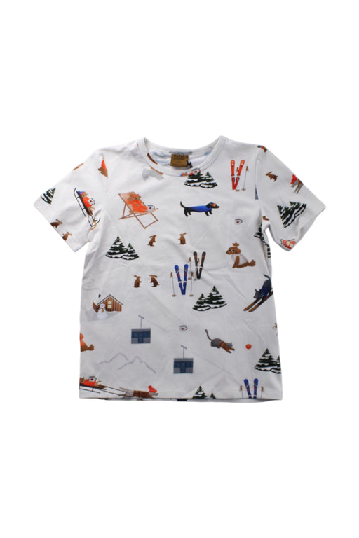 A White Short Sleeve T Shirts from Hebe in size 6T for neutral. (Front View)