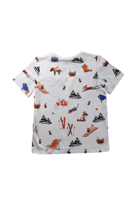 A White Short Sleeve T Shirts from Hebe in size 6T for neutral. (Back View)