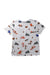 A White Short Sleeve T Shirts from Hebe in size 6T for neutral. (Back View)