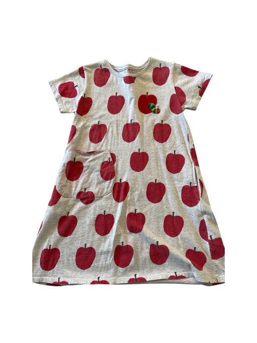 A White Short Sleeve Dresses from Graniph in size 7Y for girl. (Front View)