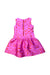 A Pink Sleeveless Dresses from Crewcuts in size 5T for girl. (Back View)