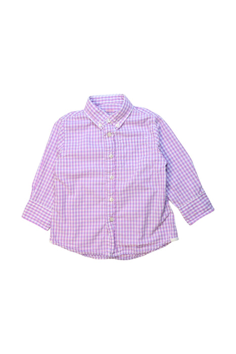 A Purple Long Sleeve Shirts from Crewcuts in size 2T for boy. (Front View)