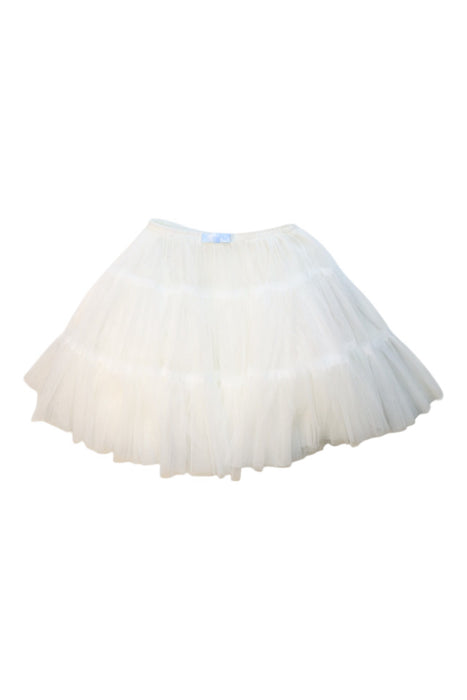 A White Tulle Skirts from Nicholas & Bears in size 6T for girl. (Front View)