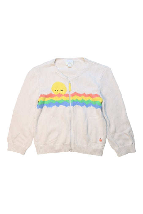 A Multicolour Lightweight Jackets from Bonnie Baby in size 6T for girl. (Front View)