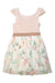 A Multicolour Sleeveless Dresses from Petit Bateau in size 4T for girl. (Back View)