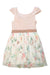 A Multicolour Sleeveless Dresses from Petit Bateau in size 4T for girl. (Back View)