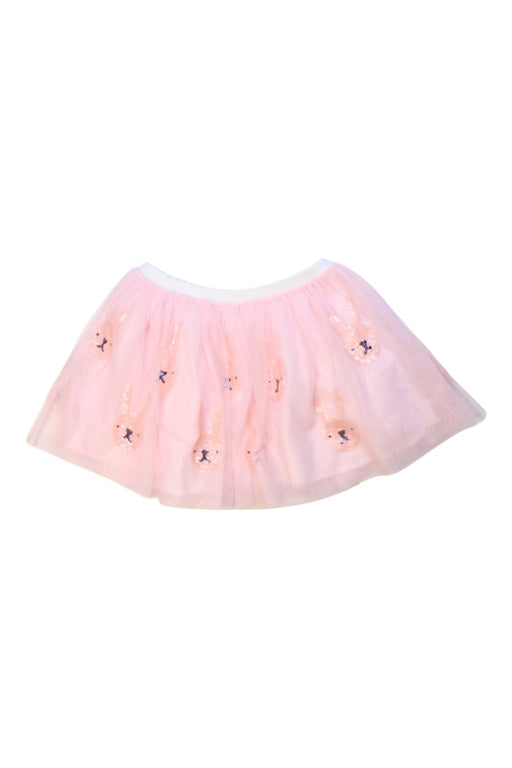 A Pink Tulle Skirts from Seed in size 4T for girl. (Front View)