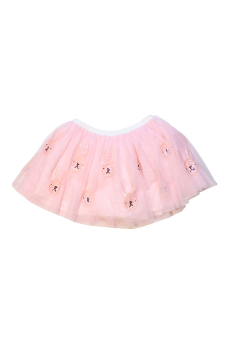 A Pink Tulle Skirts from Seed in size 4T for girl. (Back View)