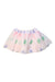 A Multicolour Tulle Skirts from Seed in size 4T for girl. (Front View)