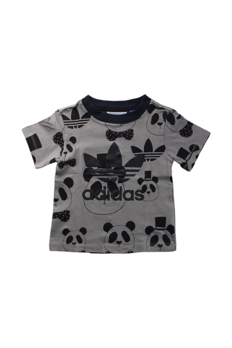 A Grey Short Sleeve T Shirts from Adidas Mini Rodini in size 18-24M for neutral. (Front View)