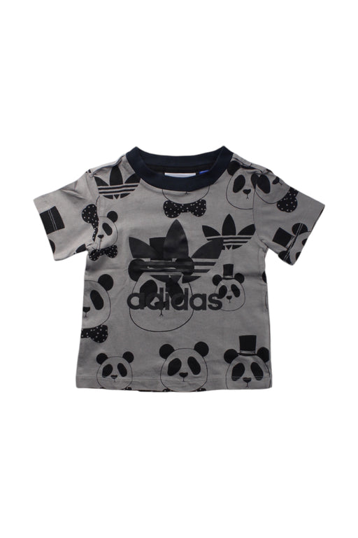 A Grey Short Sleeve T Shirts from Adidas Mini Rodini in size 18-24M for neutral. (Front View)