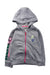 A Grey Zippered Sweatshirts from Kenzo in size 3T for neutral. (Front View)