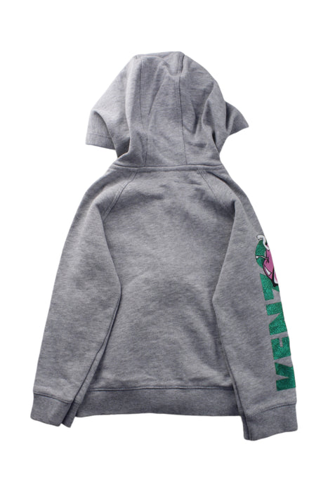 A Grey Zippered Sweatshirts from Kenzo in size 3T for neutral. (Back View)