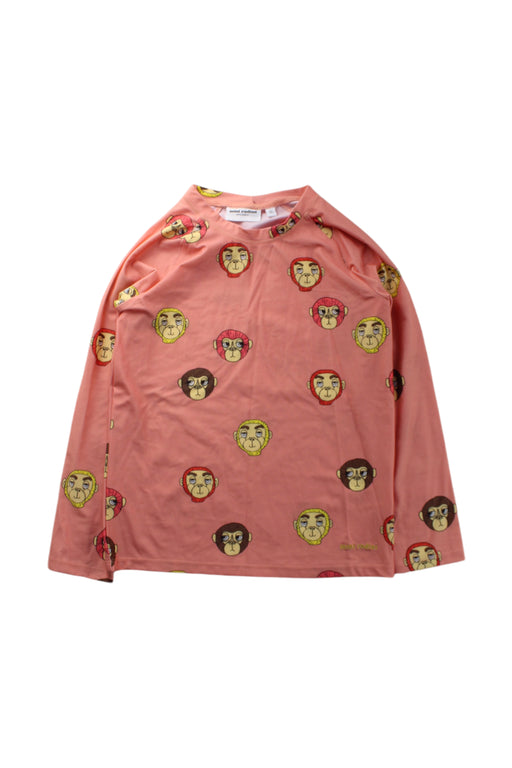 A Pink Long Sleeve Tops from Mini Rodini in size 10Y for neutral. (Front View)