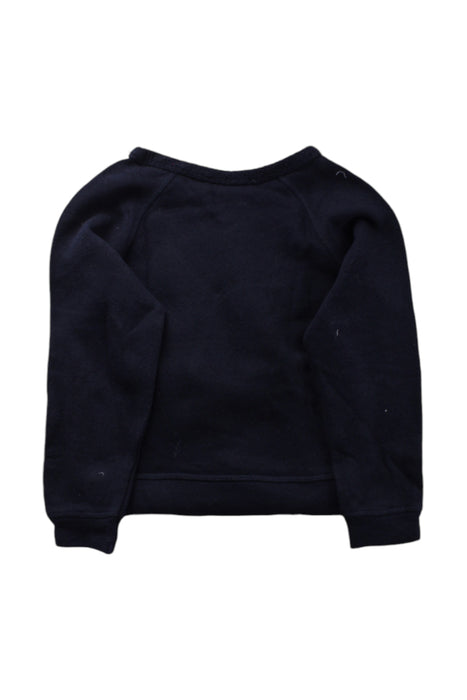 A Navy Crewneck Sweatshirts from Anne Kurris in size 3T for neutral. (Back View)