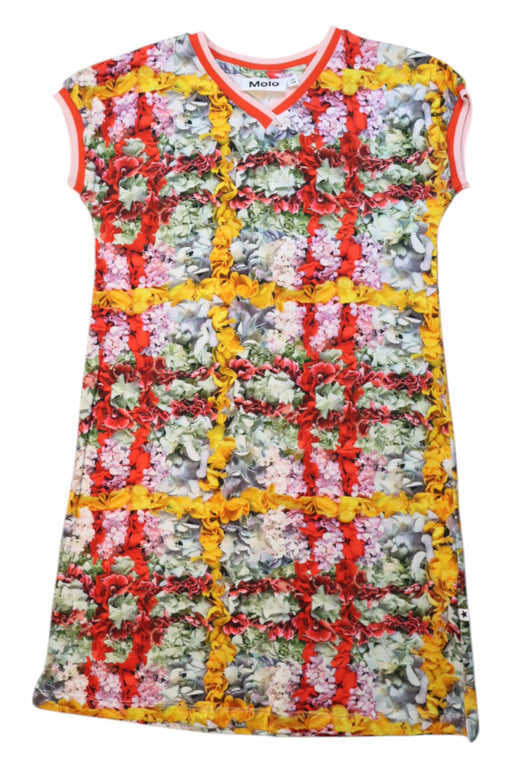 A Multicolour Short Sleeve Dresses from Molo in size 7Y for girl. (Front View)