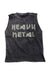 A Grey Sleeveless T Shirts from Zuttion in size 3T for boy. (Front View)